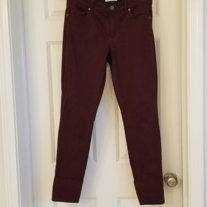 Plum purple pants